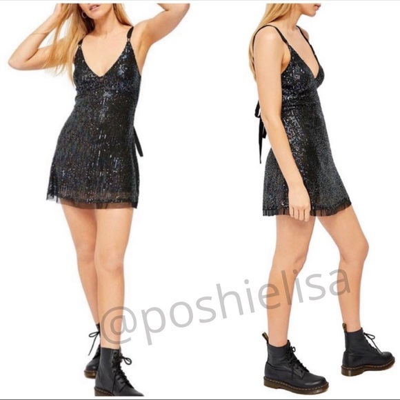 Free People Dresses & Skirts - NWT Free People Gold Rush Mini Dress